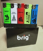 Зажигалка пьезо Brig 582 Брянск (50/уп)