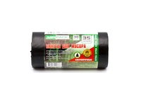 Мешки МИР д/мус. 35л ЭКСТРА ЧЕРНЫЕ(30шт/18к) 12мкм ПНД