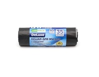 Мешки МИР д/мус. 35л с завязками ДЕЛЮКС (10шт/30к)